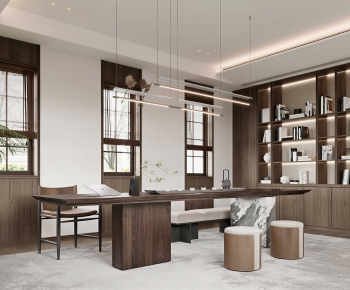 New Chinese Style Tea House-ID:743371963