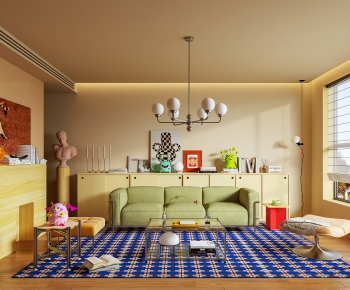 Modern A Living Room-ID:933064943