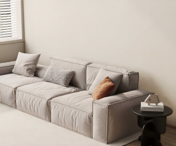 Modern Three-seat Sofa-ID:493180992