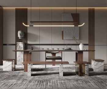 New Chinese Style Tea House-ID:645637046