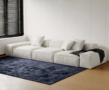 Modern Three-seat Sofa-ID:520356893
