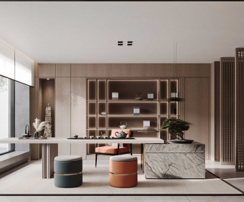 New Chinese Style Tea House-ID:477221979