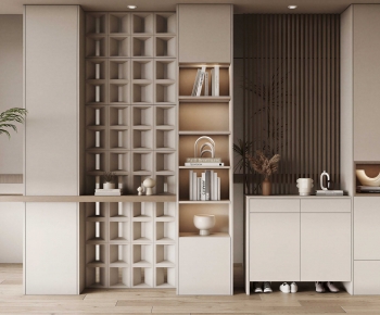 Modern Cement Brick Screen Partition-ID:620218042