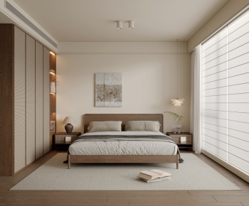 Wabi-sabi Style Bedroom-ID:648191018