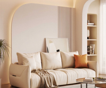 Modern Three-seat Sofa-ID:719459111