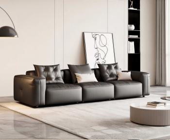 Modern Three-seat Sofa-ID:283611067