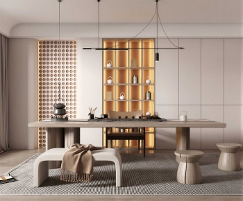 New Chinese Style Tea House-ID:672107938