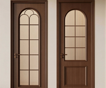 French Style Single Door-ID:743602044
