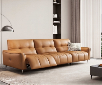 Modern Three-seat Sofa-ID:812638046