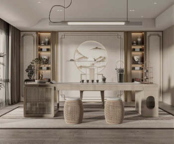 New Chinese Style Tea House-ID:904928929