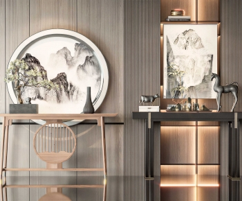 New Chinese Style Console-ID:616657025