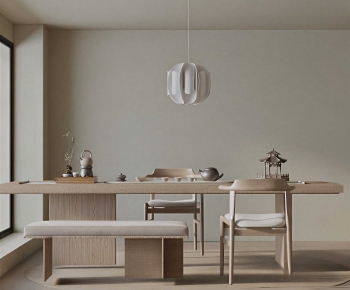 New Chinese Style Tea Tables And Chairs-ID:698033097