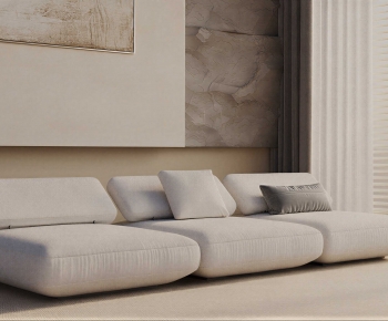 Modern Three-seat Sofa-ID:877240905
