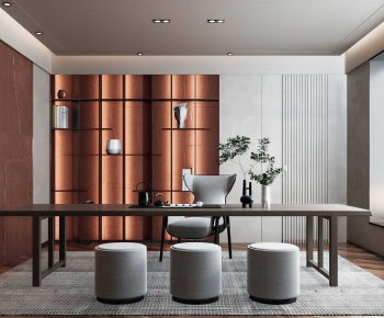 New Chinese Style Tea House-ID:924098016