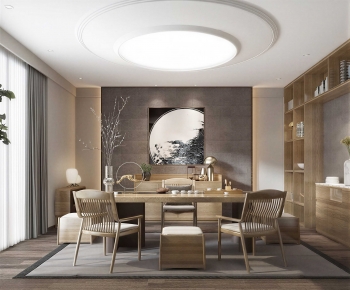 New Chinese Style Tea House-ID:981327064