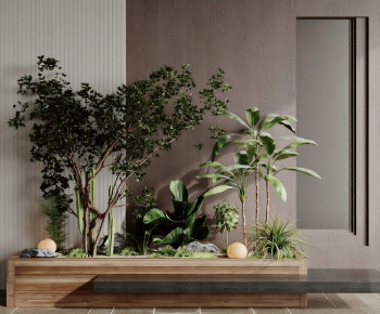 Modern Plant Landscaping-ID:400440935