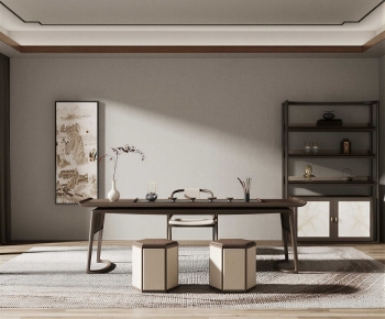 New Chinese Style Tea House-ID:401427986