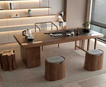 New Chinese Style Tea Tables And Chairs-ID:159503946