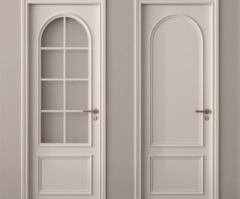 French Style Single Door-ID:185931928