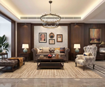American Style A Living Room-ID:103390265
