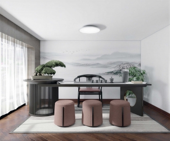 New Chinese Style Tea House-ID:537656074