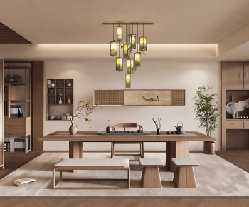 New Chinese Style Tea House-ID:660659071