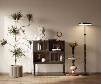 French Style Side Cabinet-ID:166520126