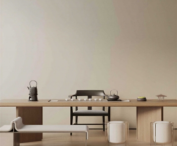 New Chinese Style Tea Tables And Chairs-ID:591388945