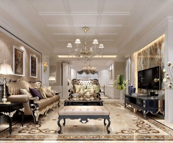 European Style A Living Room-ID:326975114
