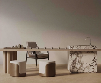 New Chinese Style Tea Tables And Chairs-ID:278520118