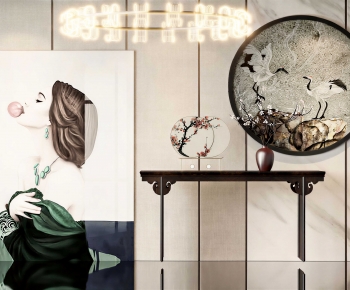 New Chinese Style Console-ID:363576898