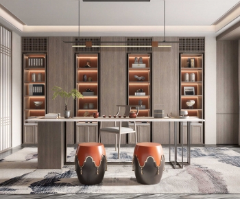 New Chinese Style Tea House-ID:324564939