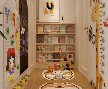 Modern Children's Room Activity Room-ID:415072925