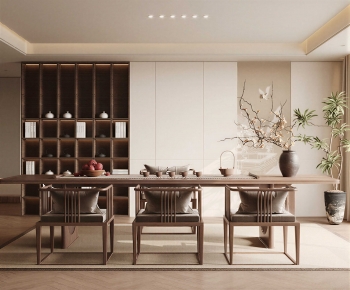 New Chinese Style Tea House-ID:336194042