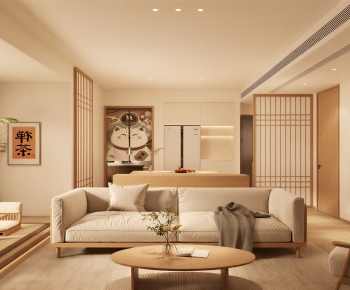 Japanese Style A Living Room-ID:474595072