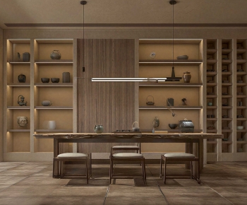 New Chinese Style Tea House-ID:572561989