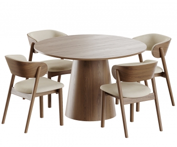 Modern Dining Table And Chairs-ID:578890099