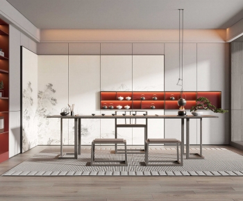 New Chinese Style Tea House-ID:126394996