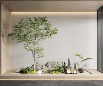 Modern Plant Landscaping-ID:377345095