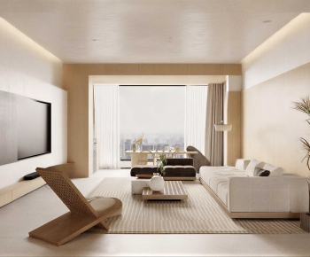 Modern A Living Room-ID:809954885