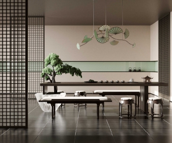 New Chinese Style Tea House-ID:498550899