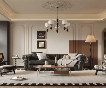 French Style A Living Room-ID:926508907