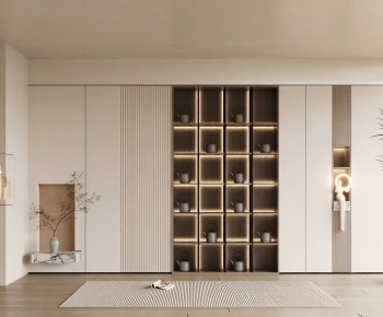 New Chinese Style Decorative Cabinet-ID:741542105