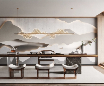 New Chinese Style Tea House-ID:102071054