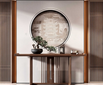 New Chinese Style Console-ID:398577939