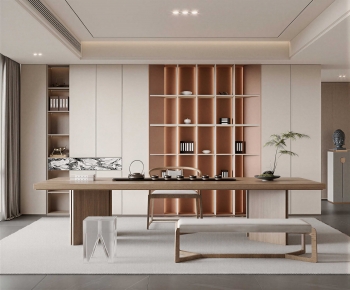 New Chinese Style Tea House-ID:594413048