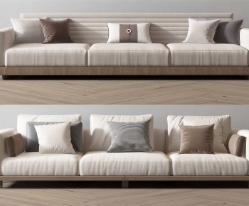New Chinese Style Three-seat Sofa-ID:105634933