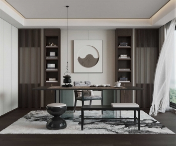 New Chinese Style Tea House-ID:996139051