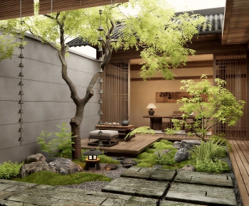 Japanese Style Courtyard/landscape-ID:216839082