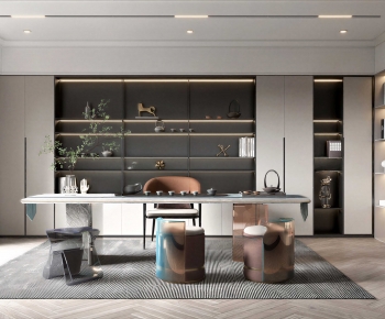 New Chinese Style Tea House-ID:545955903